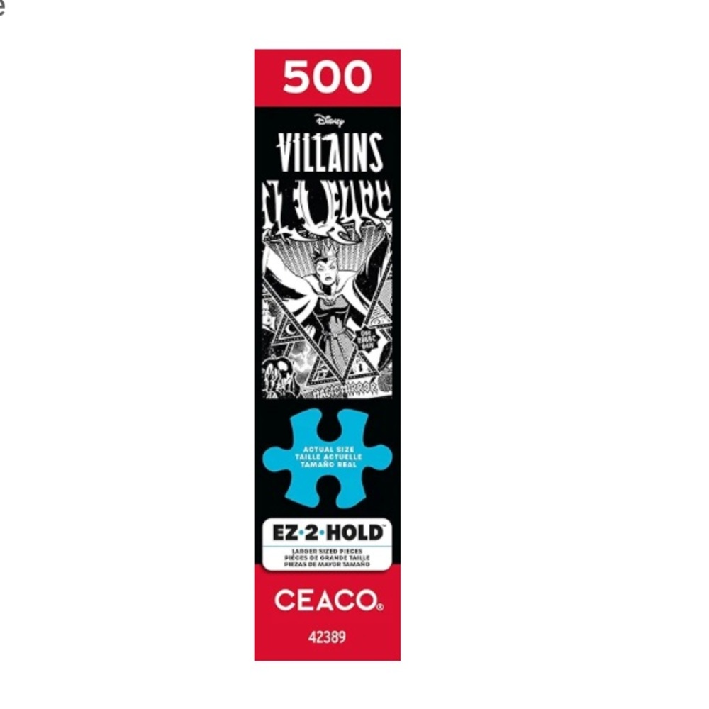 Disney Villains 500 Piece Puzzle - Picture 7 of 8